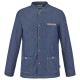 VESTE DE CUISINE HOMME MIRBEL BLEU JEAN - LAFONT