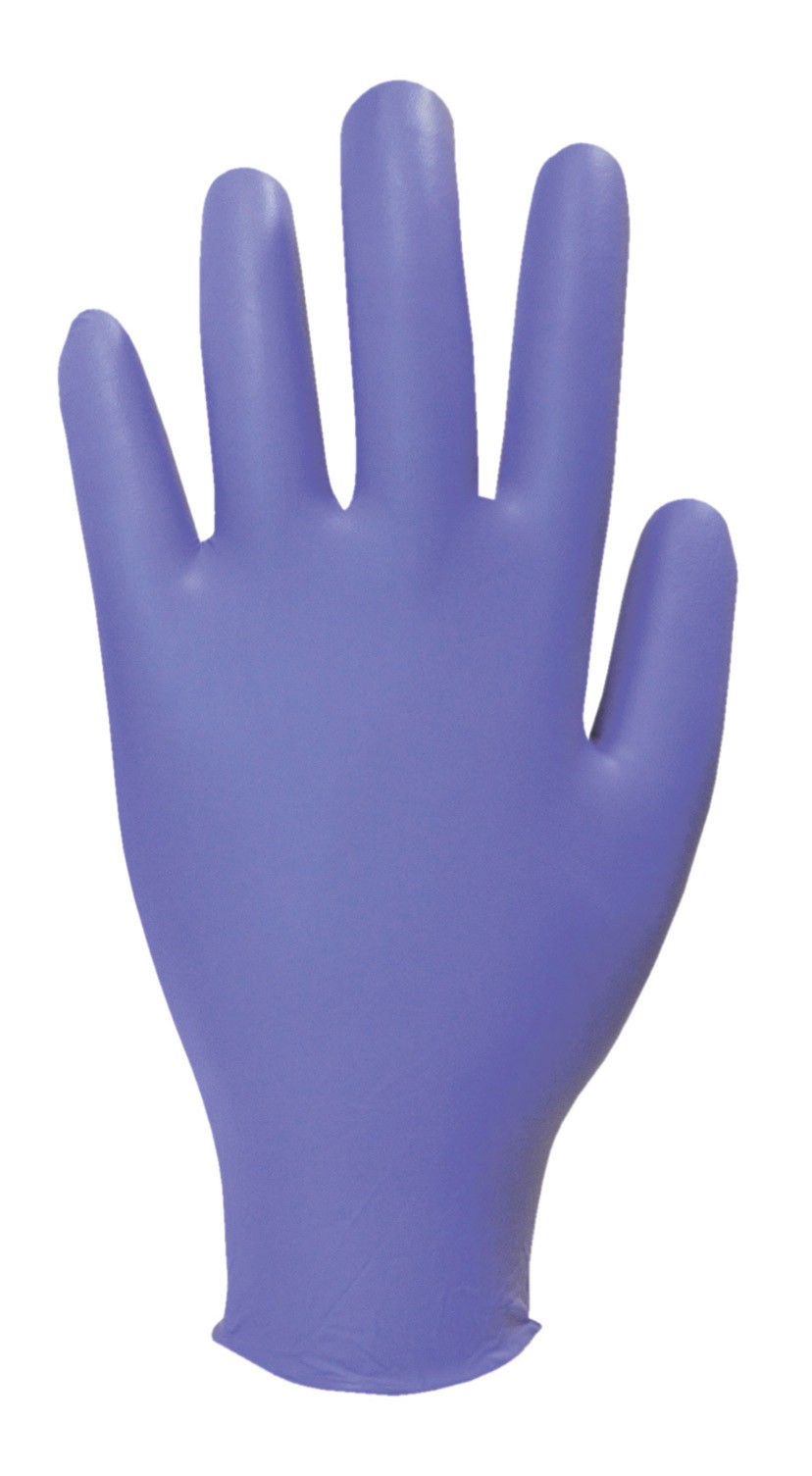 gant nitrile violet sans latex