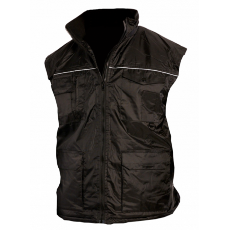 Gilet best sale transparent noir